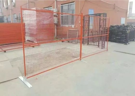 3.5mm καλωδίων Dia κινητή φρακτών περίφραξη μετάλλων επιτροπών υποβαλλόμενη σε θερμοθεραπεία προσωρινή