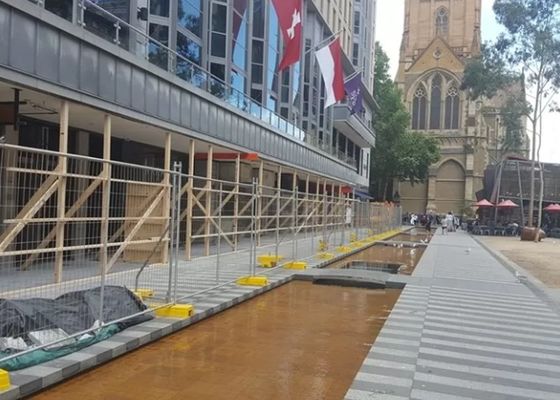 Αυστραλιανές τυποποιημένες προσωρινές επιτροπές 3mm καλώδιο Dia φρακτών 4mm υποβαλλόμενο σε θερμοθεραπεία
