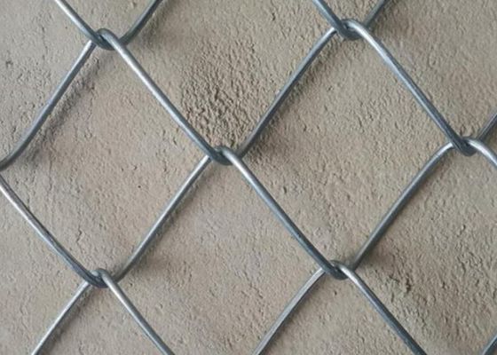 Φράκτης 20m πλάτος 75X75mm συνδέσεων αλυσίδων διαμαντιών κήπων αθλητικών παιδικών χαρών